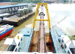 China Siemens System 21m Diesel Dredger Ship For Capital Mining factory