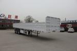 3 Axles Heavy Duty Sidewall Semi Truck Trailers For Cargo Transport