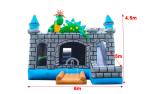 Inflatable Dinosaur Bounce House With Slide Jumping Castle For Kids