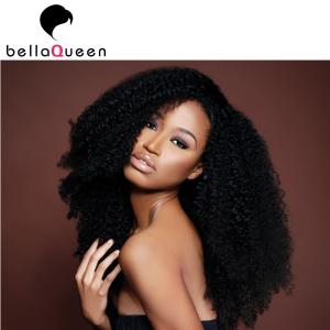 China Pure Color 6a Remy Hair Bouncy Curl Human Hair Weaving , Long Lasting factory