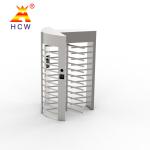 Pedestrian Revolving Door Turnstile SUS304 Turnstyle Automatic Gates