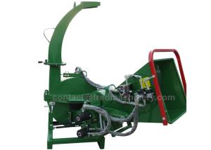 China 4 Cutting Knives Hydraulic Wood Chipper With Double Aggressive Rollers factory