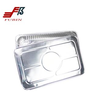 China Biodegradable Laegr Size Aluminum Foil Lids Food Serving Restaurant factory