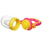 White FDA 6 Month Non Sticky Baby Silicone Teether