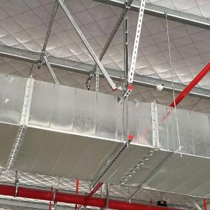 China Fire Resistance Seismic Bracing System For Commercial Building Ductwork factory