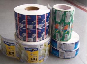 China Custom Printed self adhesive label paper self adhesive labels manufacturers factory