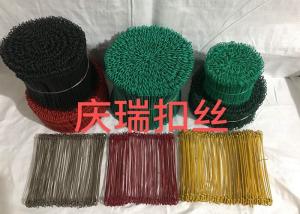 China Plastic Inside 380mpa 16GA SAE1008 PVC Coated Tie Wire factory