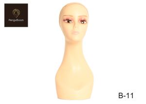 China B-11 Mannequin Head Without Hair Rigorous In Quality Control For Scarf Display factory