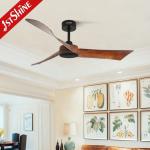 Remote Control 54" 1stshine Ceiling Fan with Silent Motor and 3 ABS Blades OEM