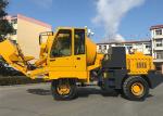 Hydraulic Pump Self Loading Ready Mix Concrete Truck For Rural Construction