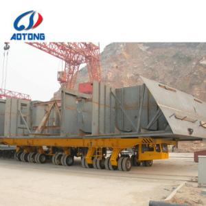 China Semi-Trailer Self-Propelled Modular Transporter Trailer for Bridge Beam Transport factory