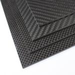 Twill Matte Finishing Carbon Fiber Plate Corrosion Resistance 300mm X 300mm X