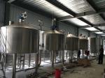 5000L SS304 Micro Beer Brewing Equipment Electrical Steam Heating