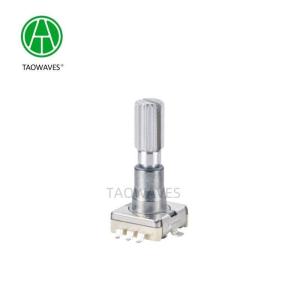 China Ec11 Shaft Incremental Rotary Encoder With Long Switch Travel Metal Shaft factory
