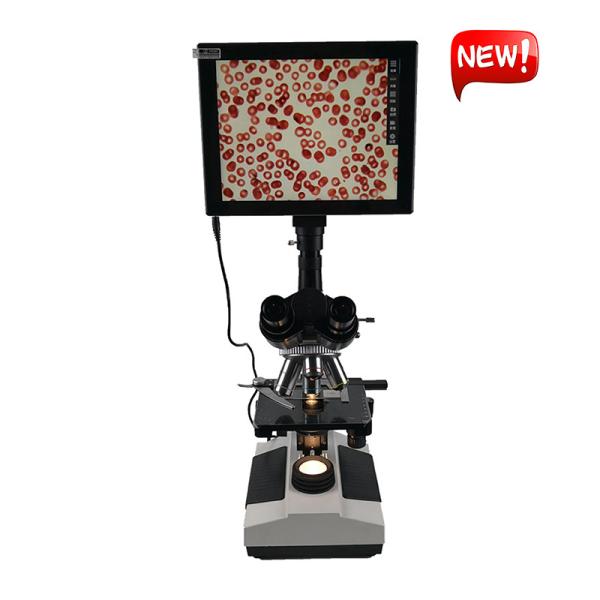 China 66.5dB HDMI Digital Microscope With HDMI Output 9.7 Inch 2.5v Bacteria Analysis factory