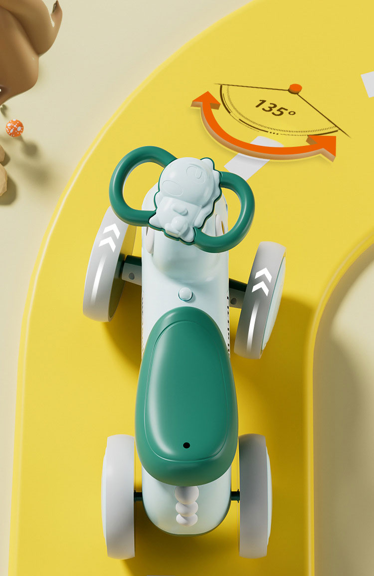 10-36 Months Toddlers Kids Ride On Toy Baby Balance Bike Non Pedal Design 50*27*40cm Size