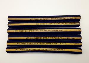 China En 856 4sp ID 5/8&quot; DN 16 350 Bar Hydraulic Rubber Hose CE / ISO For Drilling Industry factory
