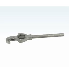 China Steel Hydrant Wrench Fire Hose Fittings And Adapters azinc whiteplating factory