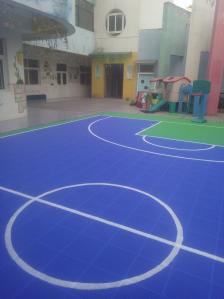China Playground Equipment Interlocking Playground Mats Shock Absorbing Modified factory