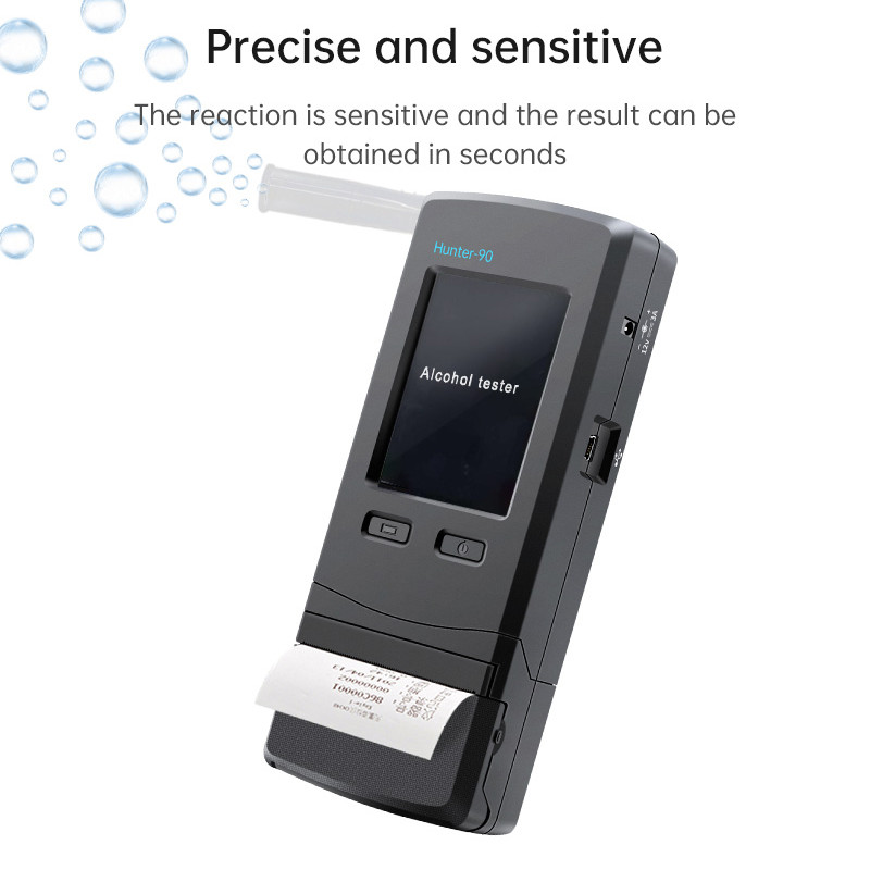 Portable Alcohol Detecting Machine Handheld Breathalyzer Machine