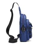 ODM OEM Oxford Textile Sports Crossbody Chest Sling Bags 18*9*28cm