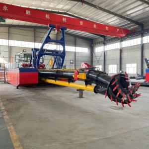 China High Efficient 14 Inch Mud Dredging Boat For River Dredging Projects factory