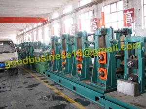 China HG219 High Frequency Longitudinal Welded Tube Mill Line/ cold forming equipment factory