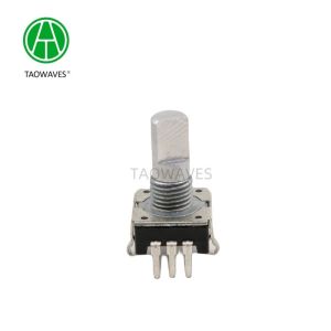 Rotary Encoder Wheel with Optical Sensing and Shaft Support