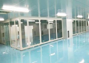 China 3600m3/H ISO8 Portable Clean Rooms No Dust Prefabricated Easy Clean Panels 62db factory