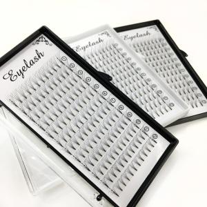 China 3D 5D Volume Eyelash Extension / Soft Russian Premade Volume Lashes factory