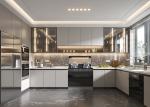 Modern Pvc Door kitchen Cucina Complete plywood Pantry Cupboard Cabinet