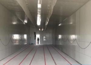 China Fish / Meat Quick Freezer Cold Room Food Storage Insulation Panels With Sliding Door factory