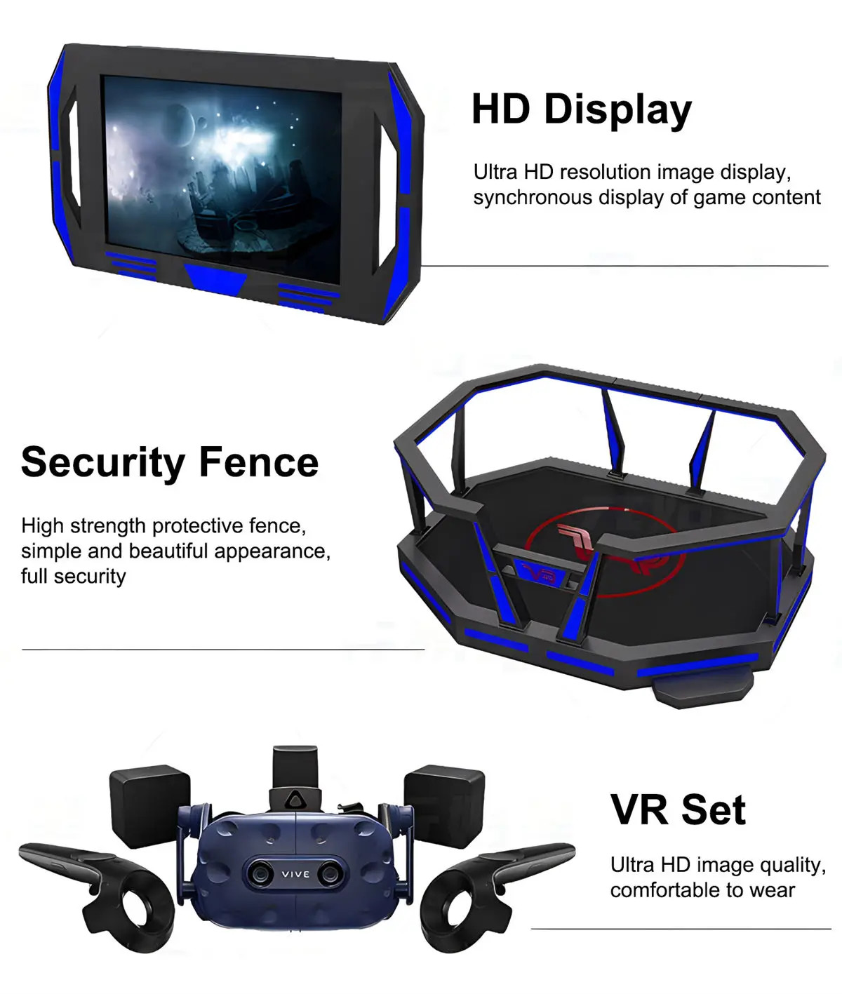 Dreamland Original Factory Sell Vr Shooting Games Virtual Game Simulator Htc Vr Gaming Equipment