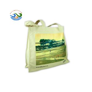 Small Hot Stamping Non Woven Reusable Bags 80G