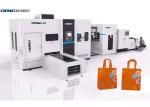 Non Woven Shopping Bag Making Machine Non Woven Box Bag Making Machine 40-50pcs