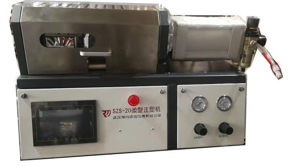 OEM 40T Mini Desktop Plastic Injection Molding Machine 2 Temperature Control
