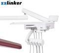 LK-A11 Double Arm 440mm Glass Spittoon Dental Chair Unit