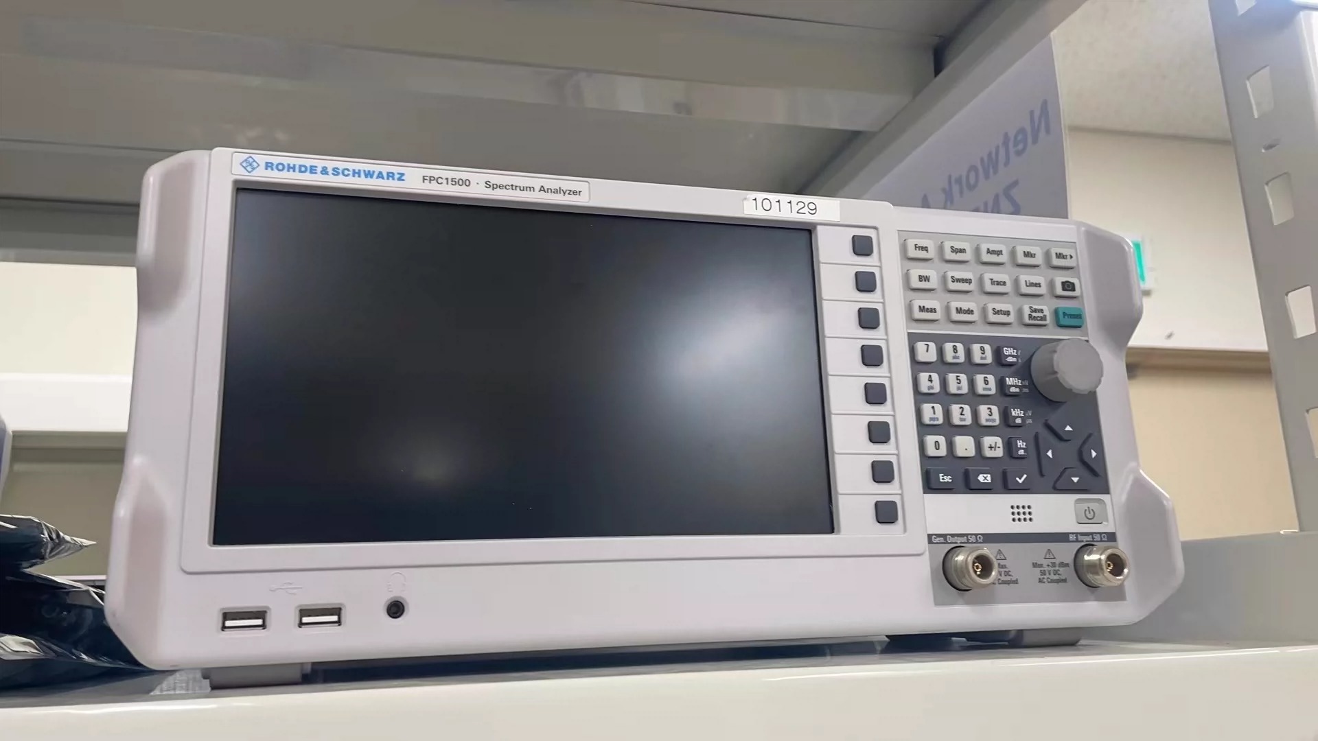 R&S FPC1500 Rohde & Schwarz 1GHz Upgradable RF Spectrum Analyzer With Tracking Generator