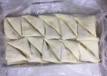Triangle - Shaped Frozen Spring Rolls , Frozen Vegetable Samosa Chinese Snack