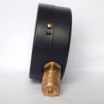 Painted Steel Manometer Utility Pressure Gauge 1 MPa 4 Dial Brass Connection