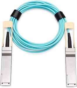 China 100G QSFP28 AOC Active Optical Cable OM3 OM4 Fiber Upto 100M, Cisco Compatible factory