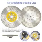 Electroplated Double-Sided Diamond Saw Blade Cutting Wheel Grinding Disc Glass