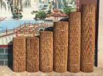 ECO Friendly Decoration Panels Privacy Carbonized Natural Reed Outdoor Garden