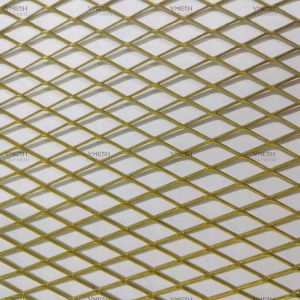 Aluminum Expanded Metal Mesh 4x8 Feet Small Hole Diamond Pattern