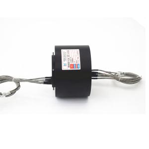 China Low Torque Smooth Rotation 60mm Through Hole Slip Ring factory