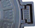 Sewage Drain FRP Manhole Cover Sewage Engineering Construction SMC/FRP Materials