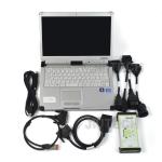 CF C2 Laptop Xtruck Y1 Heavy Truck Diagnostic Scanner For Vocom 88890300