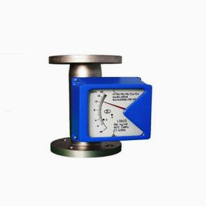 China High Precision Gas Liquid Flow Meter Metal / Glass Tube Rotameter factory