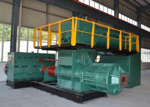 China Clay Solid Block Automatic Brick Making Machine Double Stage For Production Line factory