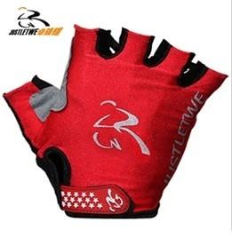 China fingerless biking gloves factory